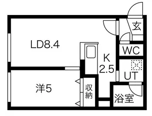 アンビット【2階】の間取り