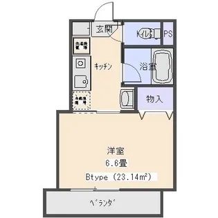 Jドリームスタジオ【1階】の間取り