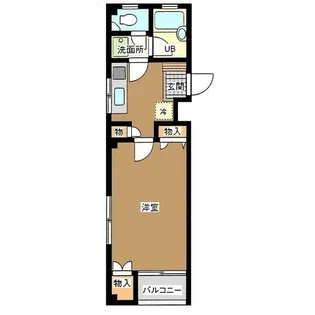 ラスカルハウス【1階】の間取り