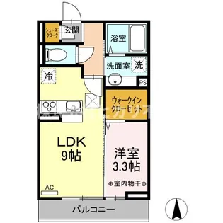 イーストガーデン【1階】の間取り