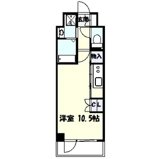 ラメールマエジマ【4階】の間取り