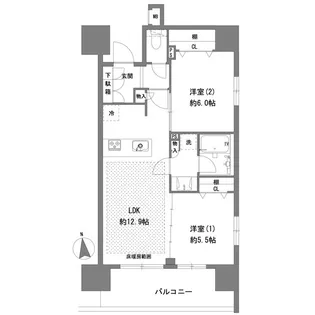 プライマル八王子横山町【7階】の間取り