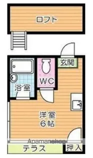 シティ嵐山II【1階】の間取り