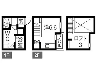 Quatre Portes(キャトルポルト)の間取り