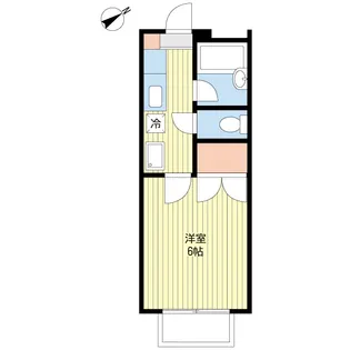 グランデシーノA【1階】の間取り