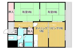 タイハイツ桜宮【6階】の間取り