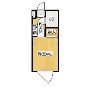 ベルビュー花池【2階】の間取り