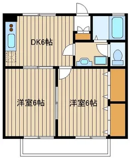 メゾンプランタン【2階】の間取り