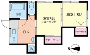 光陽荘【2階】の間取り