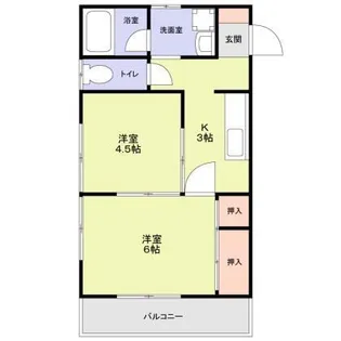 サンバレー上尾【1階】の間取り