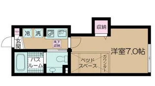 ラフィネ板橋本町【1階】の間取り