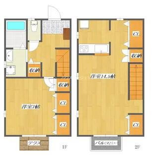 プルミエ葛西の間取り