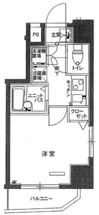 スカイコート両国弐番館【3階】の間取り