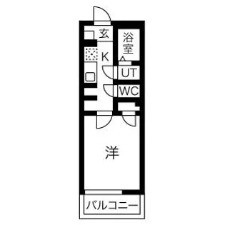 リヴェール長崎【1階】の間取り