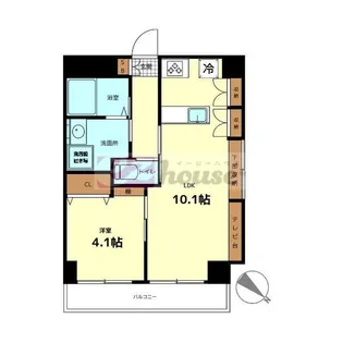 ジェイパーク高円寺【5階】の間取り