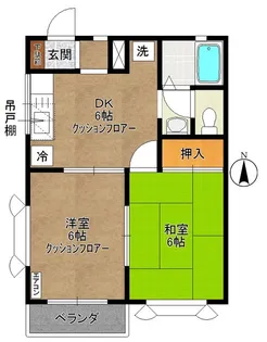 ピアビレッジ【1階】の間取り