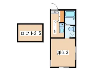 ヒルズ根岸【2階】の間取り