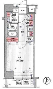 プレール・ドゥーク日本橋【3階】の間取り