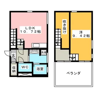 V’PLACE2【2階】の間取り