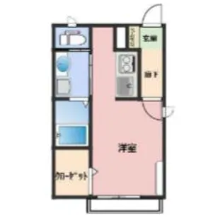 サンモールアヴァンセ【1階】の間取り