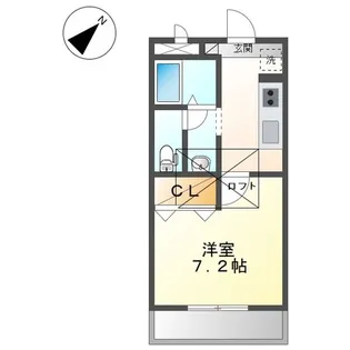シャランT・Zenngo【2階】の間取り