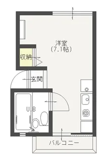 サンセベリア【2階】の間取り