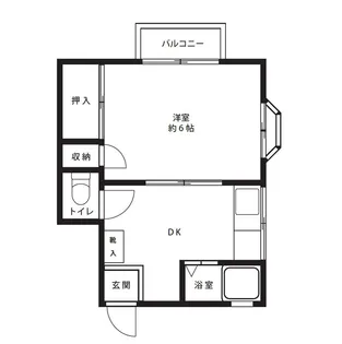 ハウス相模大野【2階】の間取り
