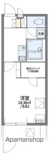 レオパレスソルティ【1階】の間取り