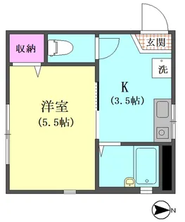 ハイム83【2階】の間取り