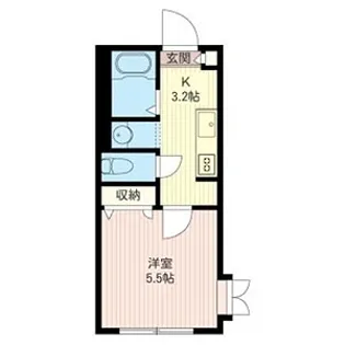 メゾン柴田【2階】の間取り