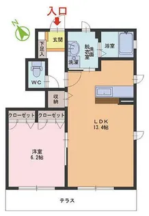 Winds Court【1階】の間取り