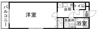 Y’sスクエア菜畑【2階】の間取り