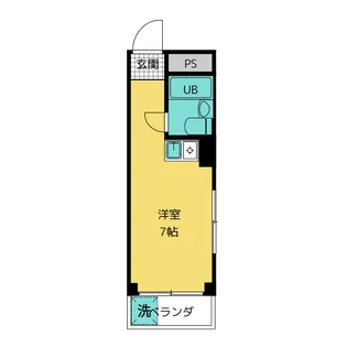 山本ビル【2階】の間取り
