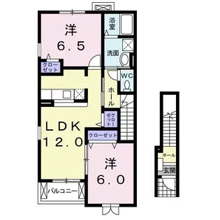 ビルファーレMK【2階】の間取り