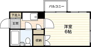 Mビル3【1階】の間取り