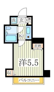 パレ・ドール柏II【3階】の間取り