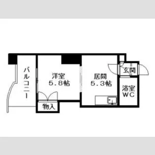 EXCELLII【4階】の間取り