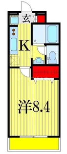 ベイグランデ【2階】の間取り