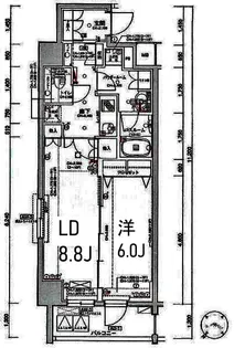 日神デュオステージ関内【4階】の間取り