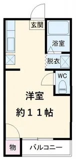 さくらハウスUENO No1【1階】の間取り