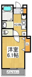 アクト越谷【1階】の間取り