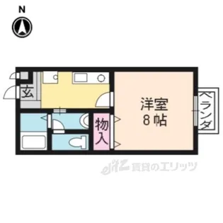 セジュール向日葵【1階】の間取り
