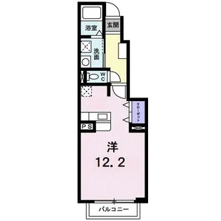 リヴィエール・K【1階】の間取り