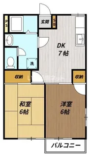 ライズパレス光風台【1階】の間取り
