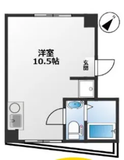 PSR矢作町【1階】の間取り
