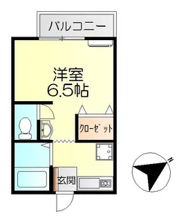 サンクレア四季【2階】の間取り