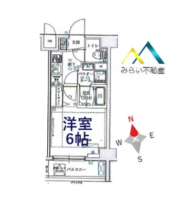 SHOKEN Residence 横浜伊勢町【2階】の間取り