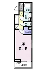 エクセロン【2階】の間取り