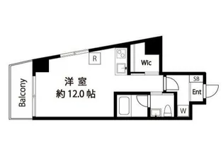 リヴェール・キワ【3階】の間取り
