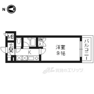 パインフィールド壬生【3階】の間取り